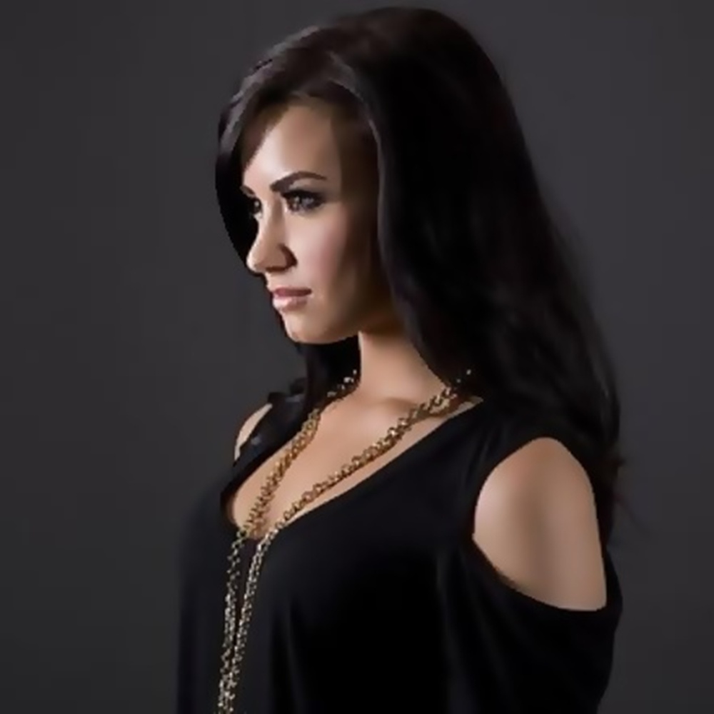 Demi Lovato - Black background