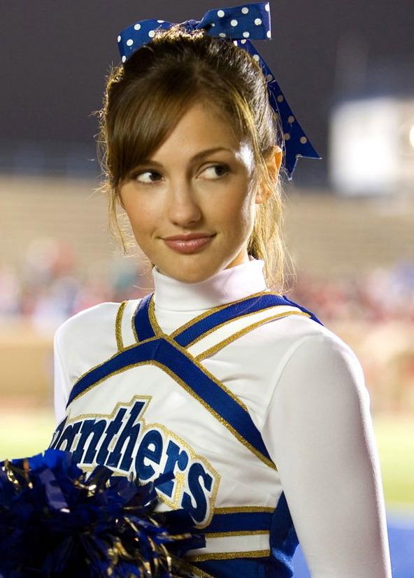 Minka Kelly Cheerleader outfit