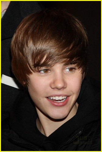 Justin smiling