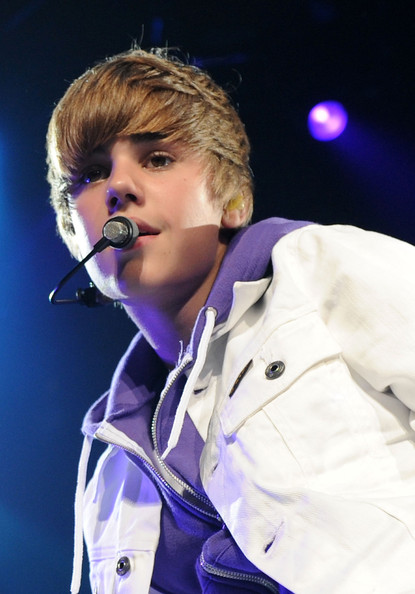 Justin on concert