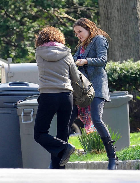 Leighton attacking her mom!