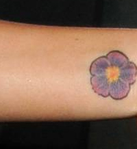 which arm does leighton have a blue flower tattoo on leighton which arm does leighton have a blue flower tattoo on leighton